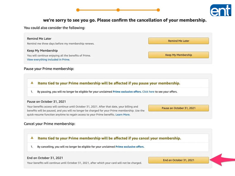 How To Cancel The Prime Membership_